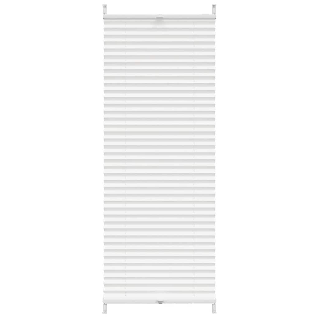 Plisse Blind 60x150cm White Pleated Blind