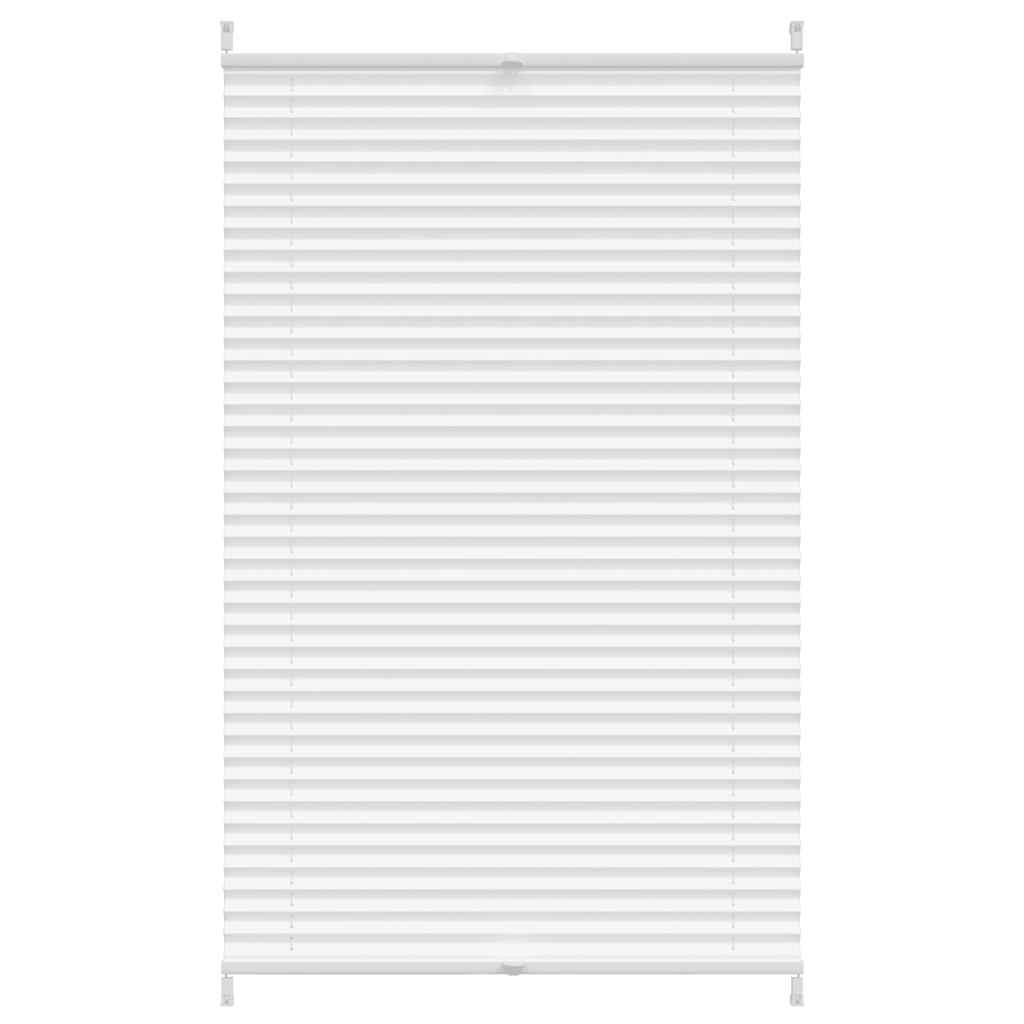 Plisse Blind 70x100cm White Pleated Blind