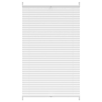 Plisse Blind 70x100cm White Pleated Blind