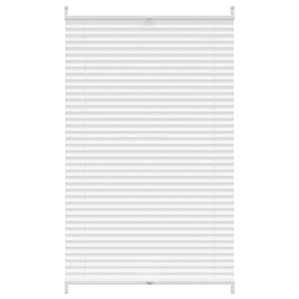 Plisse Blind 80x150cm White Pleated Blind