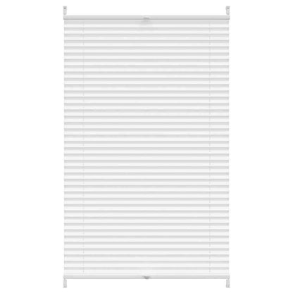 Plisse Blind 90x100cm White Pleated Blind