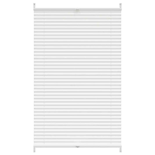 Plisse Blind 90x150cm White Pleated Blind