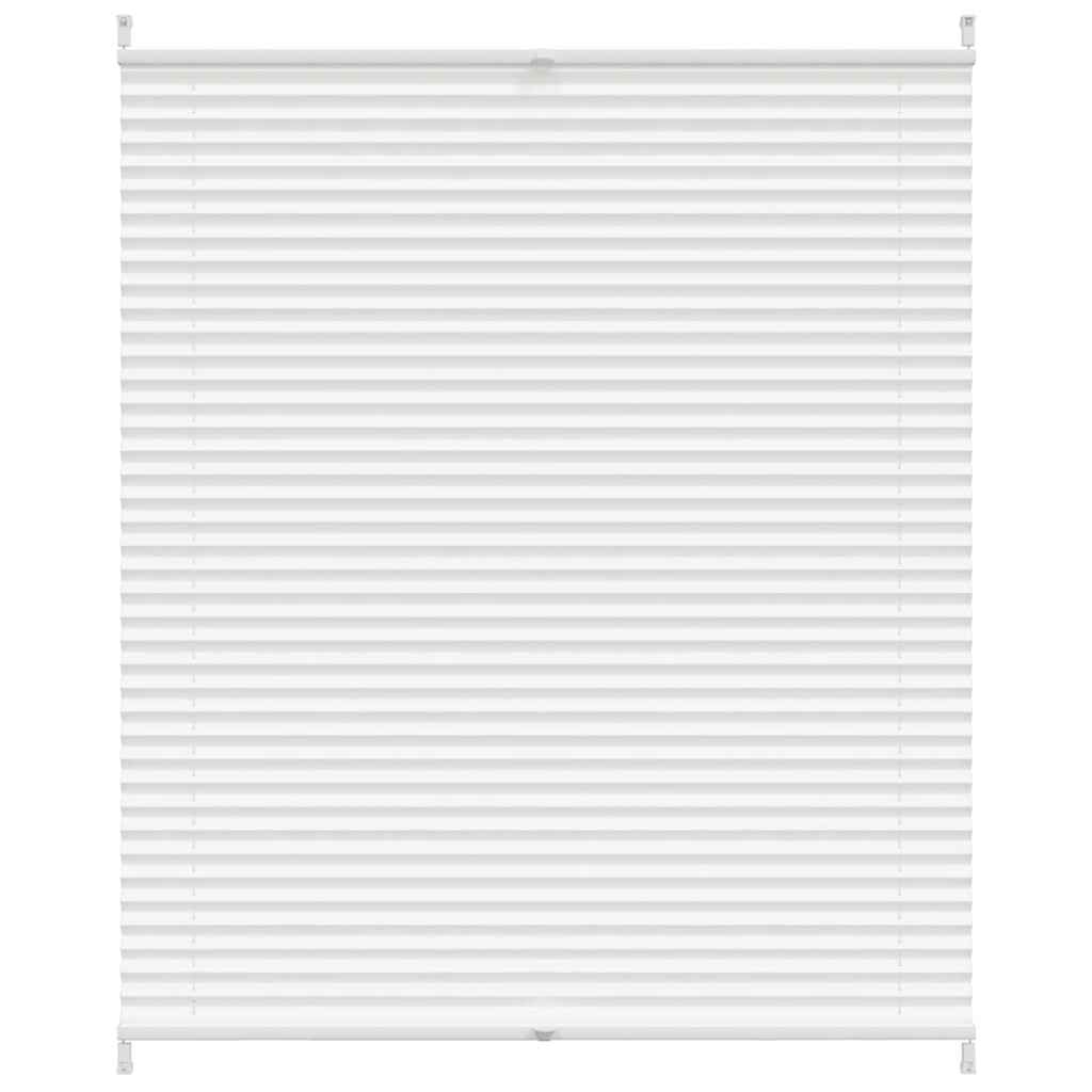 Plisse Blind 100x150cm White Pleated Blind