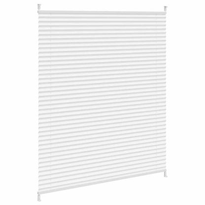 Plisse Blind 100x150cm White Pleated Blind