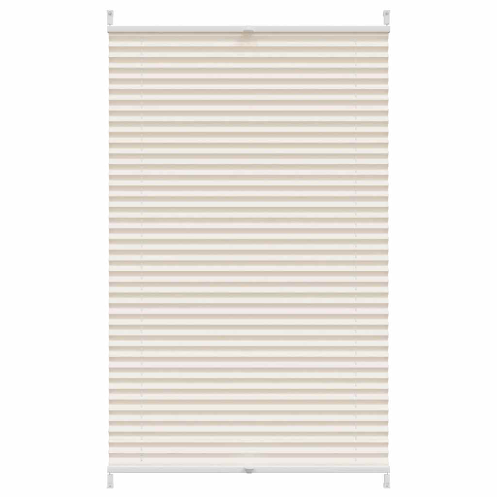 Plisse Blind 70x125cm Creme