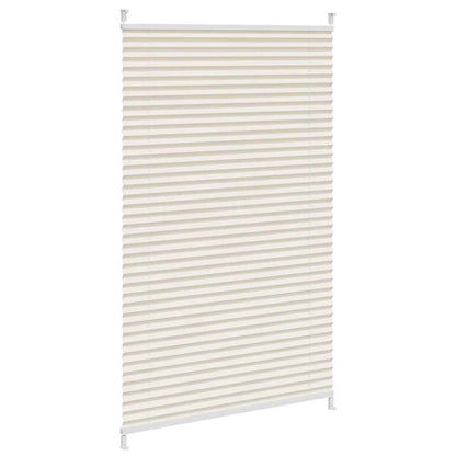 Plisse Blind 80x125cm Cream