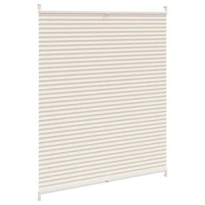 Plisse Blind 100x125cm Cream