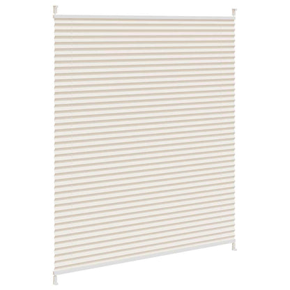 Plisse Blind 100x125cm Cream
