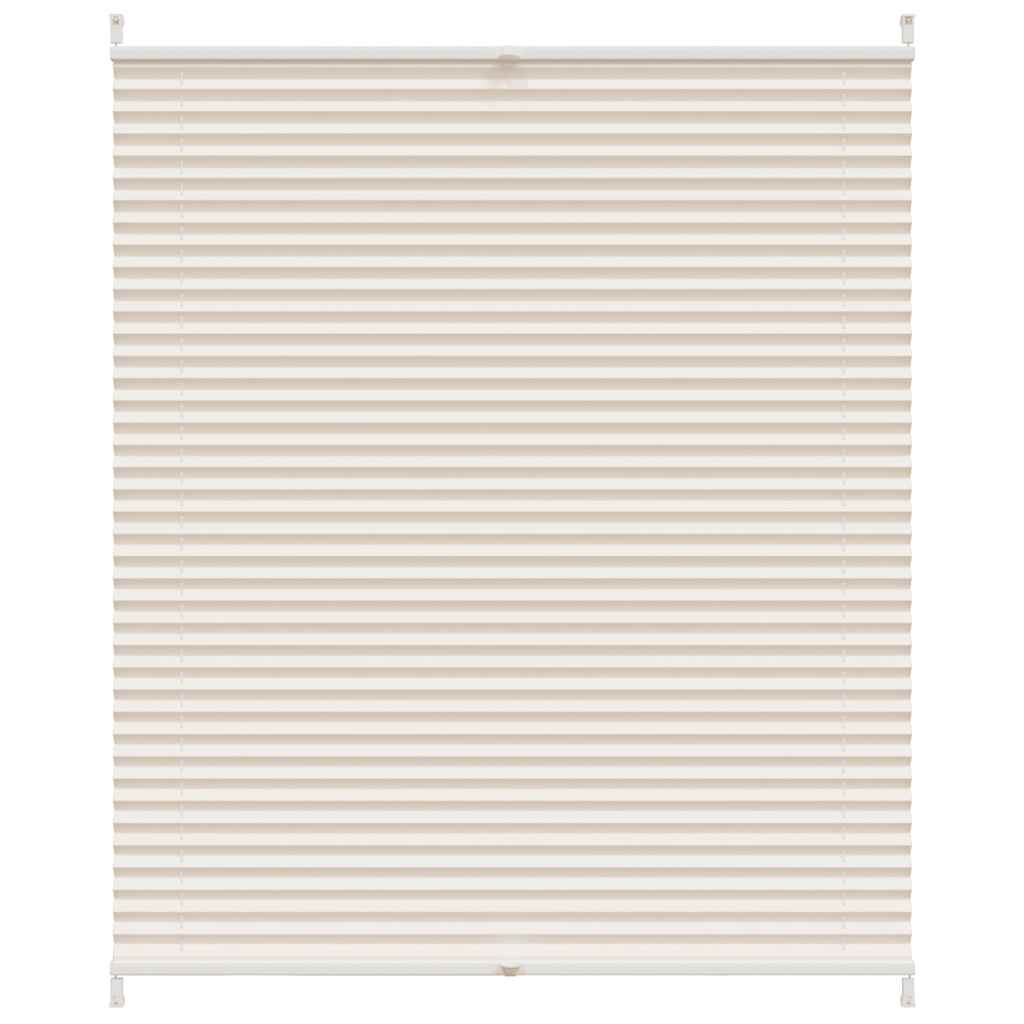 Plisse Blind 110x100cm Cream