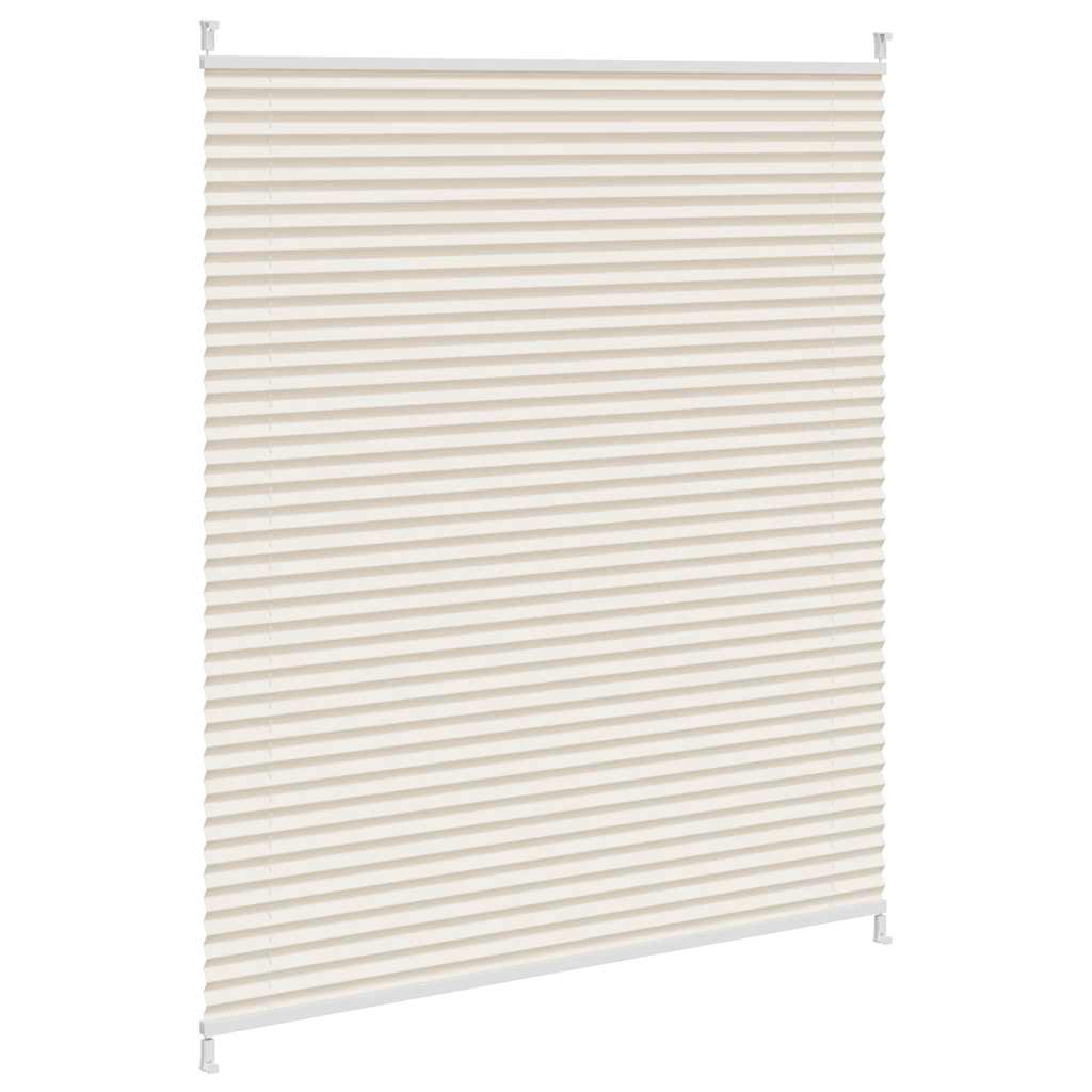 Plisse Blind 110x150cm Cream