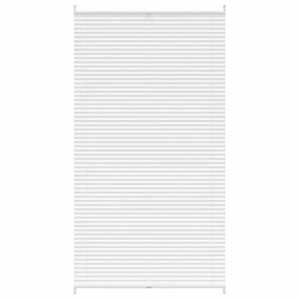 Plisse Blind 110x200cm White Pleated Blind