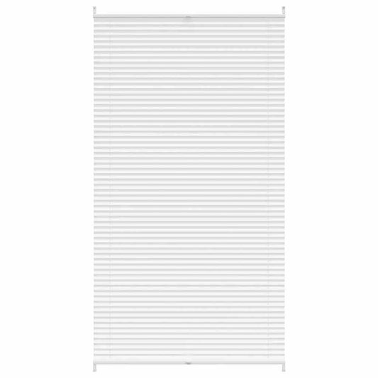 Plisse Blind 110x200cm White Pleated Blind