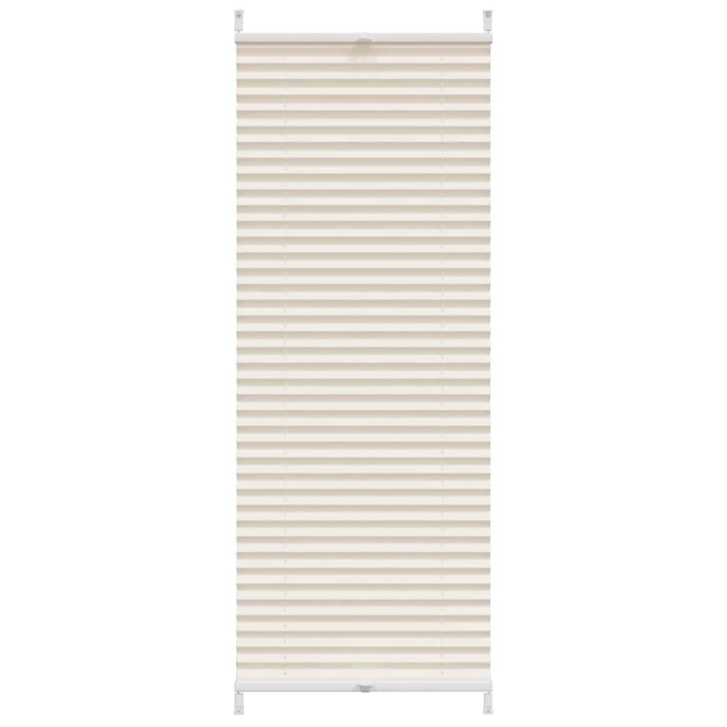 Plisse Blind 40x125cm Cream