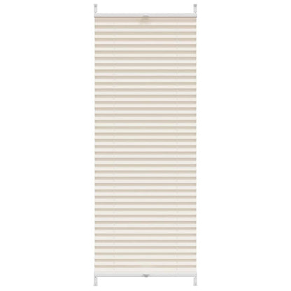 Plisse Blind 40x125cm Cream