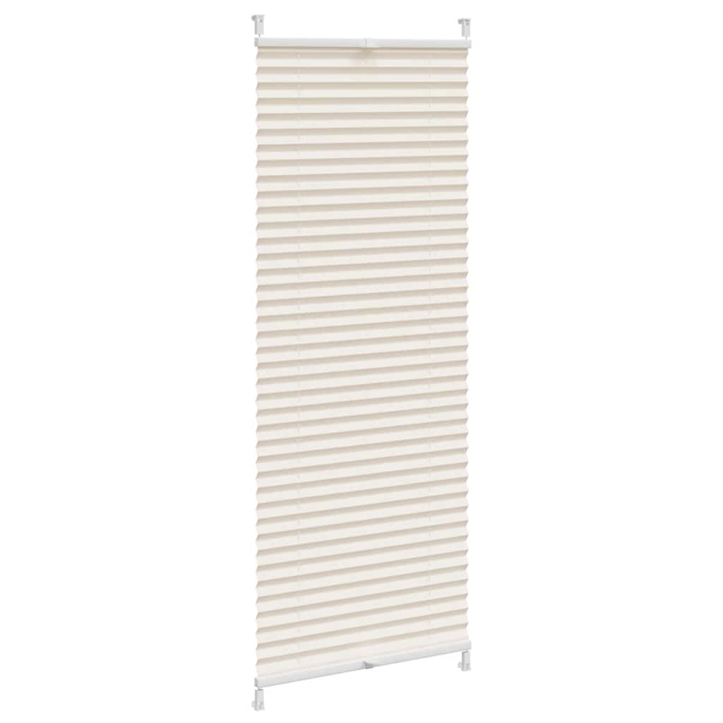 Plisse Blind 40x125cm Cream