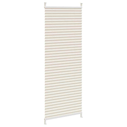 Plisse Blind 40x125cm Cream
