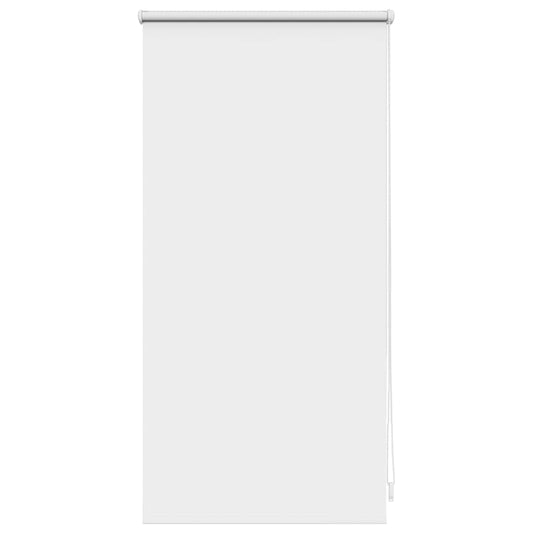 Roller Blind Blackout 44.4x100 cm Fabric Width 40 cm White