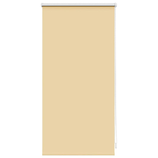Roller Blind Blackout 44.4x100 cm Fabric Width 40 cm Beige