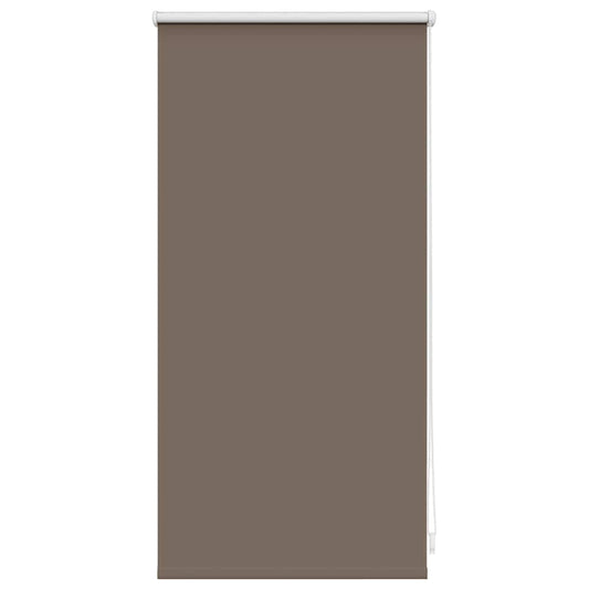 Roller Blind Blackout 44.4x100 cm Fabric Width 40 cm Coffee