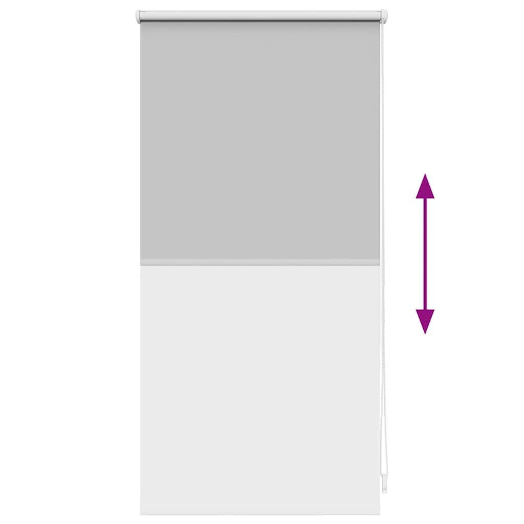 Roller Blind Blackout 40 x 100 cm Grey