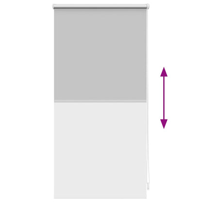 Roller Blind Blackout 40 x 100 cm Grey