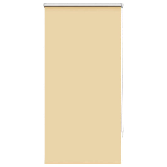 Roller Blind Blackout 64.4x120 cm Fabric Width 60 cm Beige