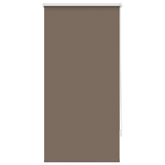 Roller Blind Blackout 64.4x120 cm Fabric Width 60 cm Coffee