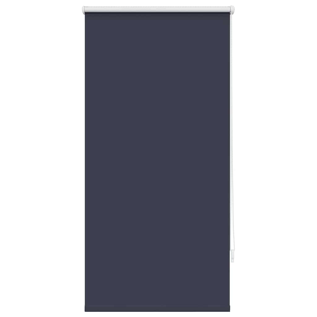 Roller Blind Blackout 64.4x120 cm Fabric Width 60 cm Marine / Blue