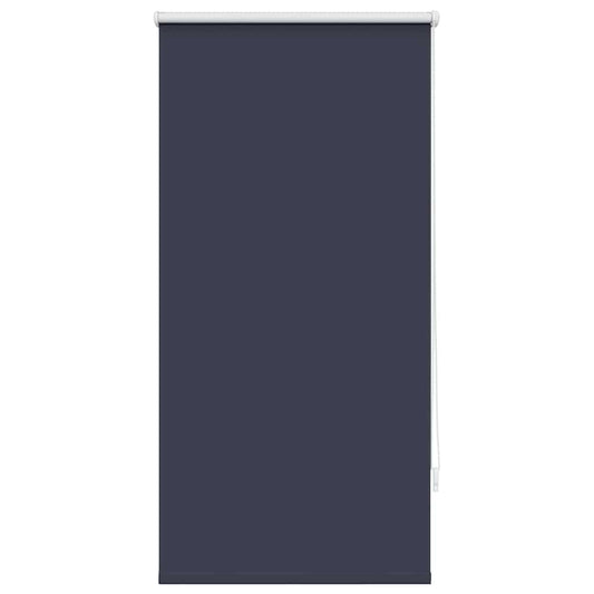 Roller Blind Blackout 64.4x120 cm Fabric Width 60 cm Marine / Blue