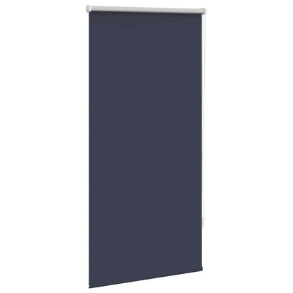 Roller Blind Blackout 64.4x120 cm Fabric Width 60 cm Marine / Blue