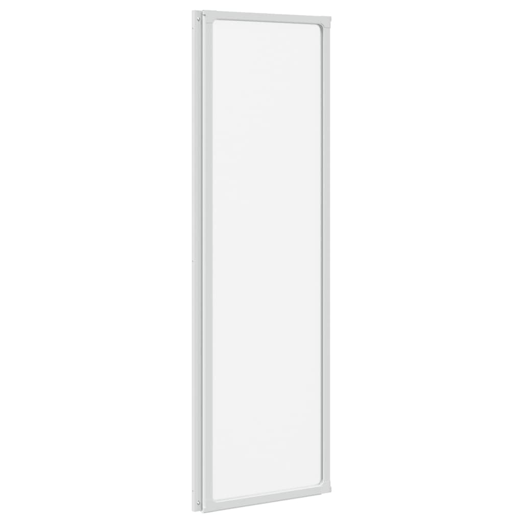 140785 Shower Bath Screen Wall 141 x 132 cm 3 Panels Foldable