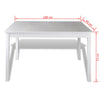 5 Piece Dining Set White