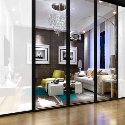 Window Film Frosted Grey 0.9x5 m PVC