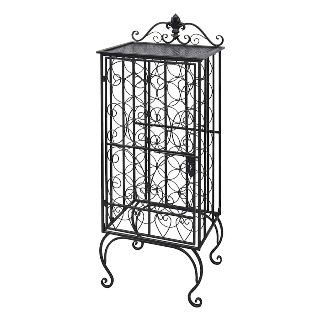 Wine Rack for 28 Bottles Metal