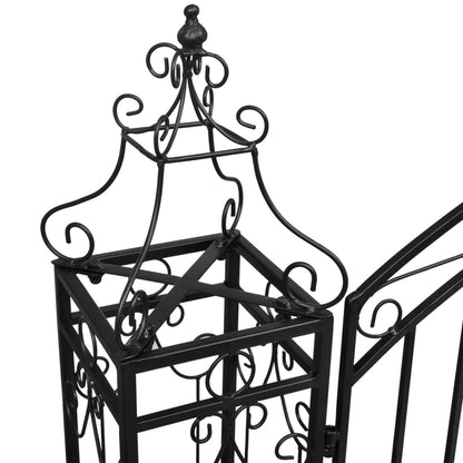 Ornamental Garden Gate Wrought Iron 4'x8"x4'5
