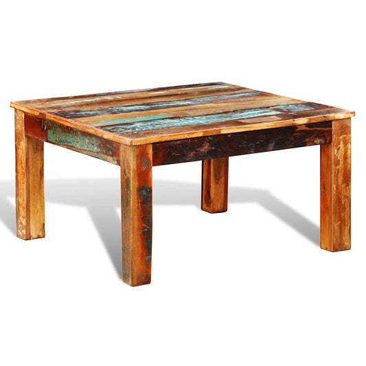 Coffee Table | Multi-colour | Reclaimed solid wood | Small