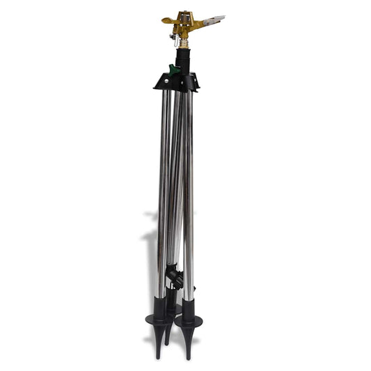 Garden Sprinkler | Silver and brass | Stainless steel, zinc, copper