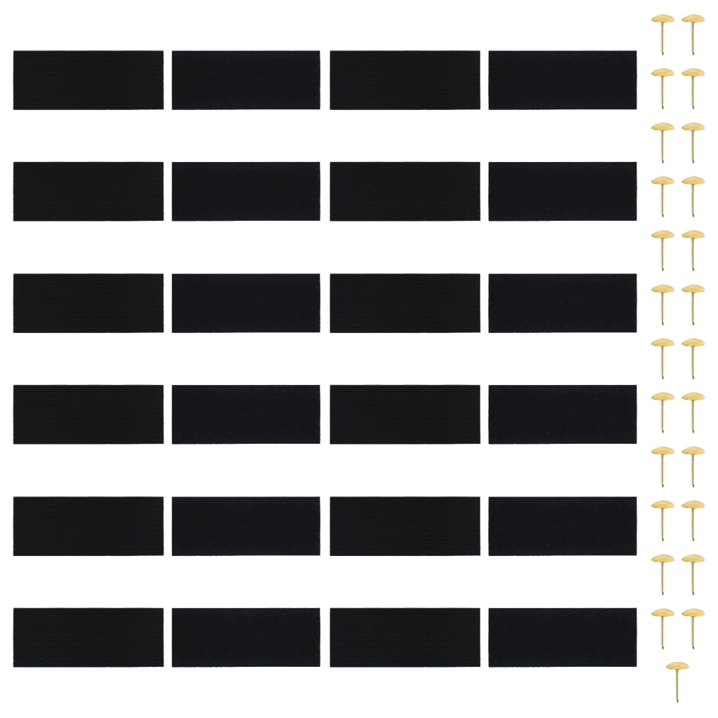 Insect Door Curtains 2 pcs 82.7"x39.4" Magnet Black