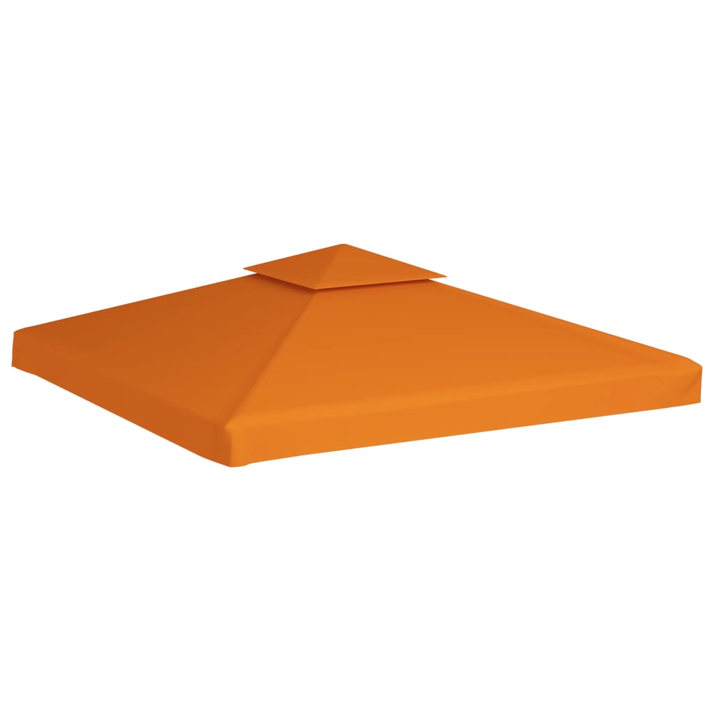 Gazebo Canopy | Orange | Polyester with PVC Coating | 3m x 3m
