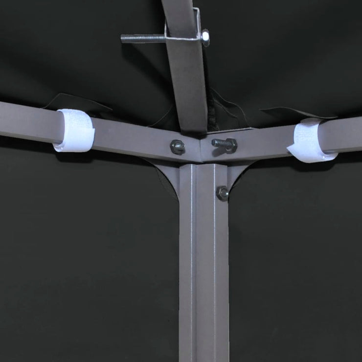 Gazebo Cover Canopy Replacement 310 g / m² Dark Grey 3 x 3 m