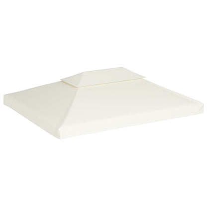Gazebo Cover Canopy Replacement 310 g / m² Cream White 3 x 4 m