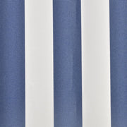Awning Top Sunshade Canvas Blue & White 4 x 3 m