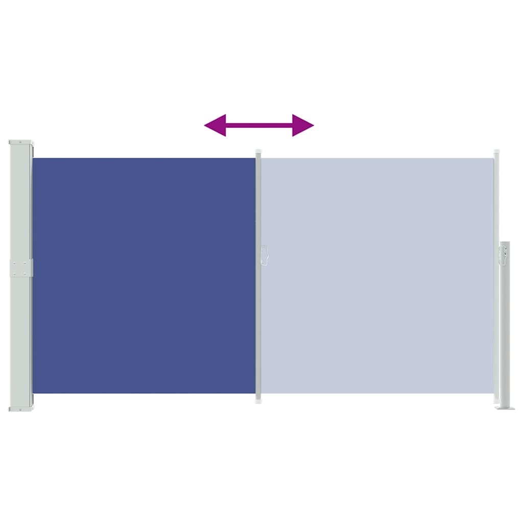 Side Awning | Blue (screen), Green grey (stand)