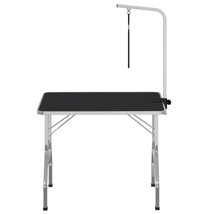 Grooming Table | Black | MDF with rubber surface | Large