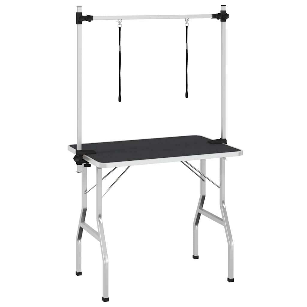 Bath Grooming Table for Dogs Cats Pets Adjustable 2 Loops