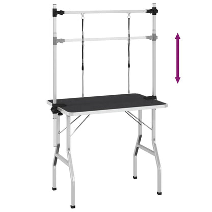 Bath Grooming Table for Dogs Cats Pets Adjustable 2 Loops