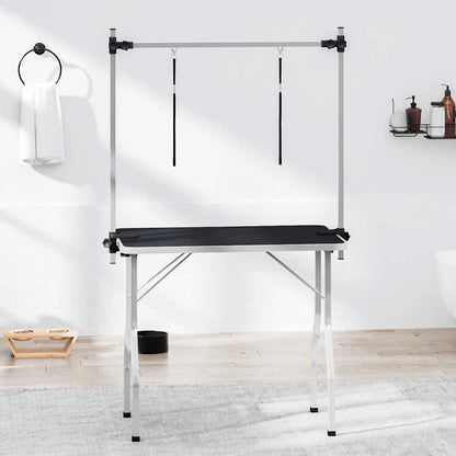 Bath Grooming Table for Dogs Cats Pets Adjustable 2 Loops