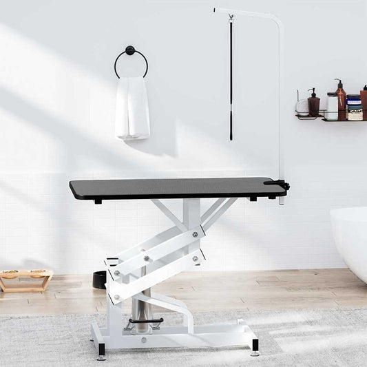 Hydraulic Bath Grooming Table for Dogs Cats Pets Adjustable