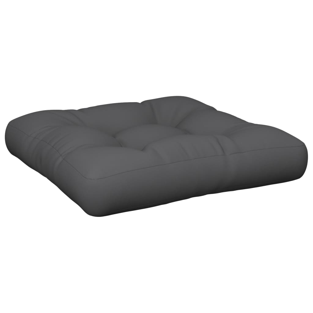 Pallet Cushion 19.7"x19.7"x4.7" Gray Fabric