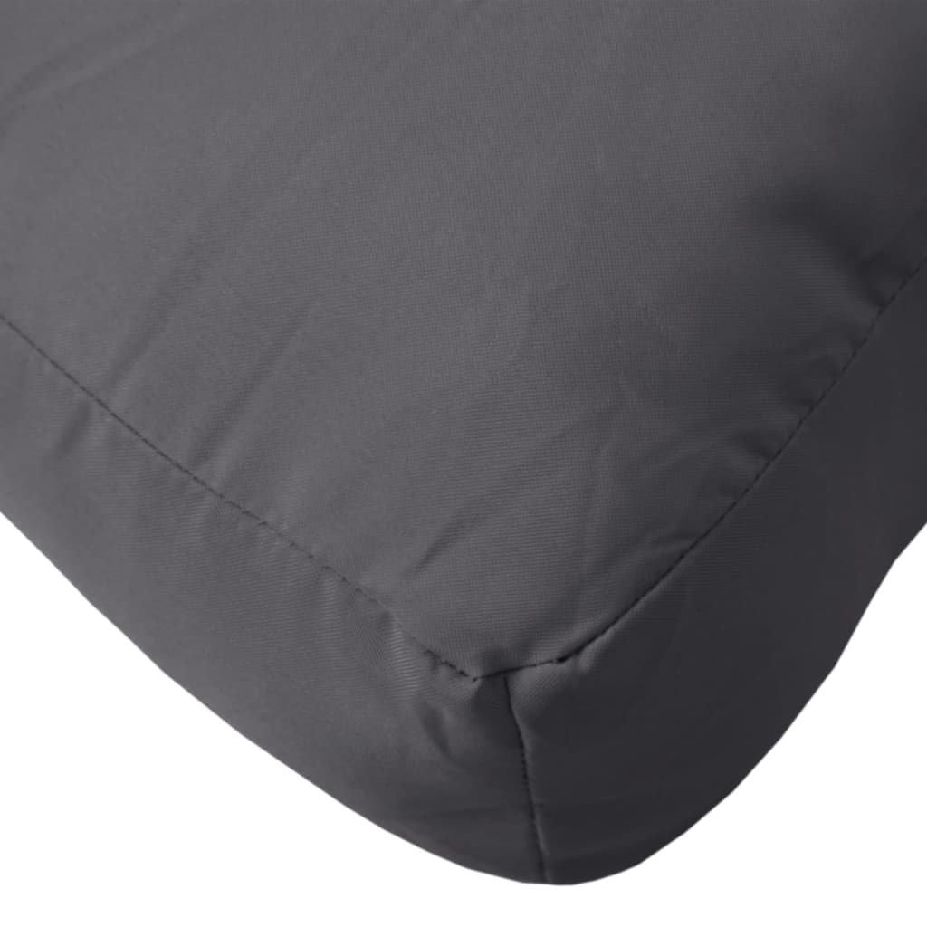 Pallet Cushion 19.7"x19.7"x4.7" Gray Fabric